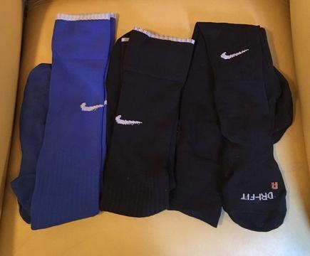 3 pares medias Nike de Futbol talle L