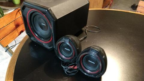 Potencia Y Parlantes Philips