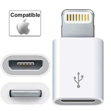 Adaptador OTG Micro Usb a Lightning