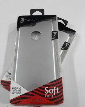 iPhone 7 Soft Incluye Vidrio Templado