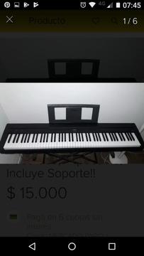 Piano Digital Yamaha P45 88 Teclas, Impe