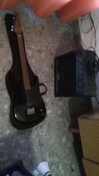 Guitarra y amplificador