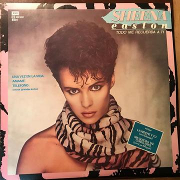 LP de Sheena Easton año 1984 cantado en castellano