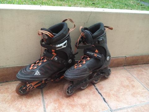 Rollers patines K2 Fit X Pro Talle 44,5 us 11,5 Hombre