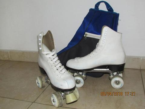 Patines Artísticos y Bolsa para patines individual. DAIWA
