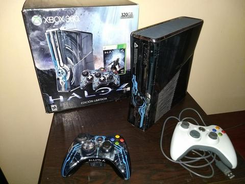Vendo Xbox 360 Edición Halo 4 No Flash