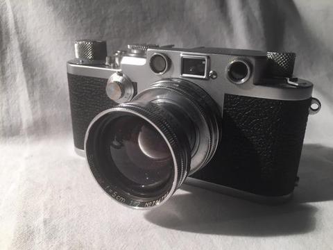 Camara Leica IIIf con Summitar 50/f2