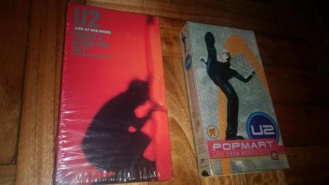 Vhs U2 Made In Usa los 2 Impecables!