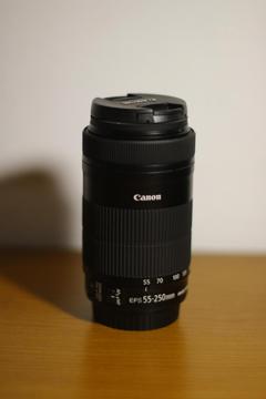 Lente Canon EFS 55 250mm f/4 5.6 IS STM