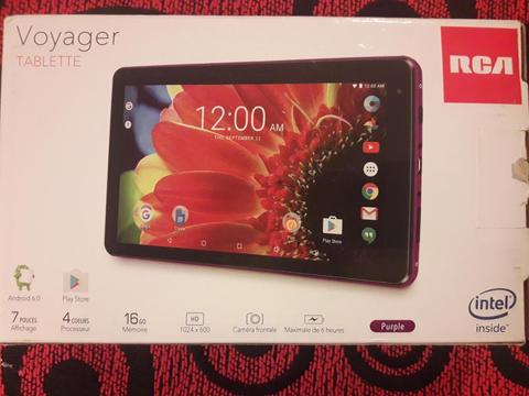 Tablet RCA 7´ procesador quad core16 gb de memoria