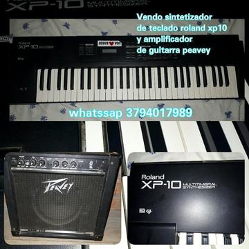 Vendo Teclado Y Amplificador de Guitarra