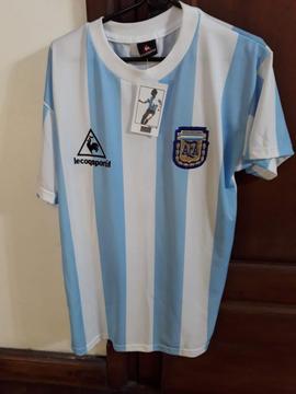 Camiseta Argentina Titular 1986 LeCoq