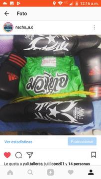 Tibiales de kick boxing