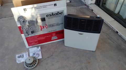 Calefactor Eskabe Tiro Balanceado 3000 Kcal/h
