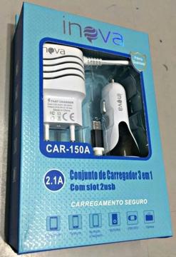 Kit Cargador Rapido Mas Cargador 12v