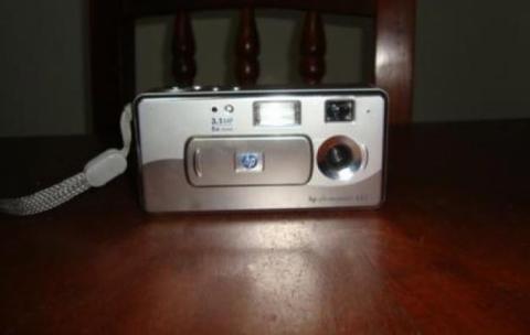 Camara hp photosmart usada 3.1 mp cargador de pilas