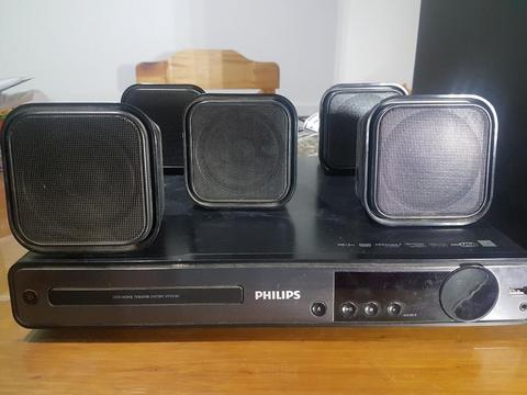 Home Theatre Philips 5.1 Hts3181 Dvd
