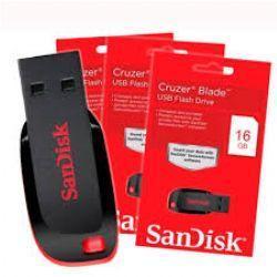 PEN DRIVE 16 GB. SANDISK CRUZER BLADE