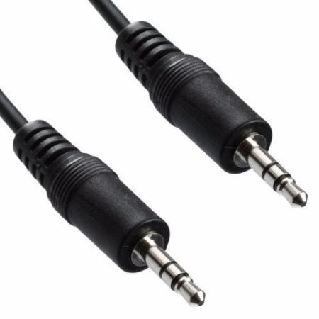 LOTE 100 Cable de Mini plug 3,5mm a Mini Plug 3,5mm SKYWAY En Bolsa 1,50 Mts