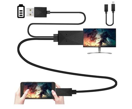 Adaptador Micro Usb Mhl A Hdmi Mhl V1.0 5 y 11 pines