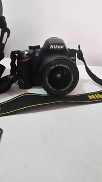 Nikon D3200 Con Memoria 16gb, Funda Y Accesorios