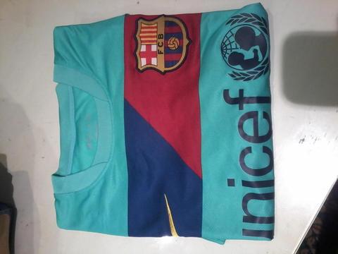 Camiseta Del Barcelona Alternativa Tem 10/11 Talle L