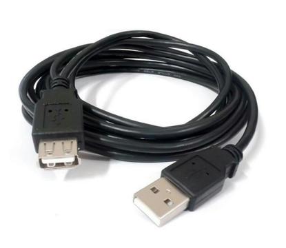 Cable USB macho hembra alargador 1 metro
