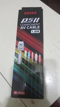 Cable Componente Audio Y Video Ps2 Ps3