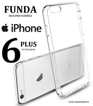 Funda Silicona Flexible Transparente Iphone 6 Plus