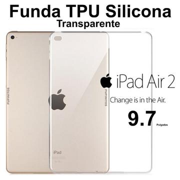 Funda Tpu De Silicona Transparente Para Ipad Air 2 9,7