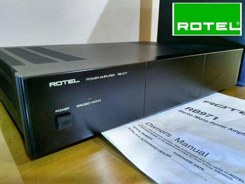 Potencia Hi Fi Rotel Modelo Rb 971 Impecable