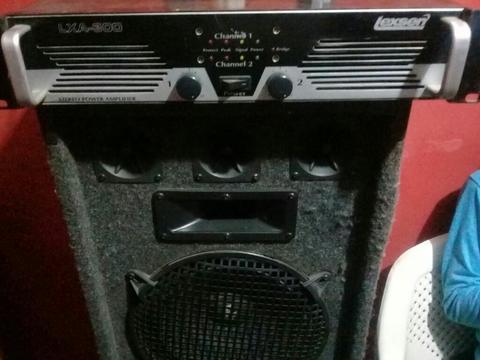 Vendo Potencia Lexen 300 Y Dos Bafles