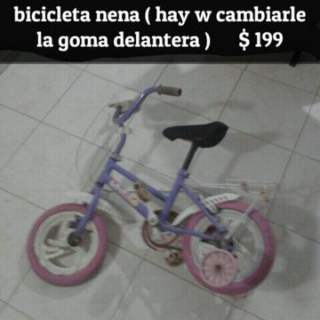 Bicicleta Nena Cambiar Rueda Delantera