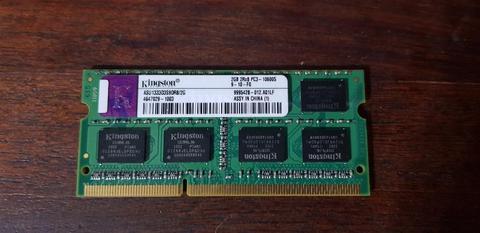 Memoria Ram 2 Gb Ddr 3