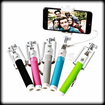 PALITO SELFIES PALO MONOPOD CABLE BASTÓN CELULAR CÁMARA SKYWAY