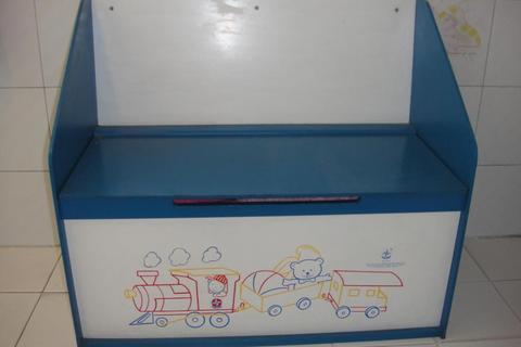 Cajón asiento para juguetes