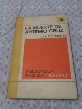 LA MUERTE DE ARTEMIO CRUZ . CARLOS FUENTES . BIBLIOTECA SALVAT NR 82