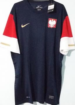 Camiseta Nike Polonia 2010 2011 Suplente Tela Utileria XXL Envío gratis