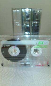 Lote de 3 cassettes Sony ZX60