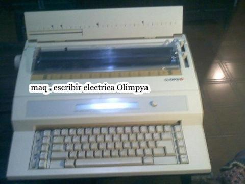 1 maquina escribir electrica y 1 maquina escribir manual