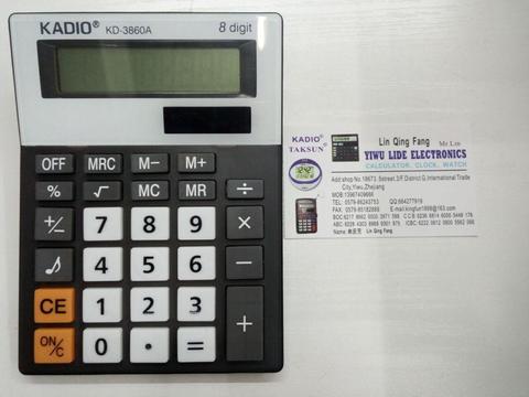 Calculadora Kadio Kd3860a