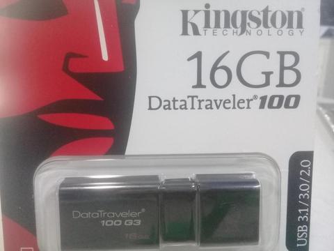 Pendrives 16GB 3.0 Kingston