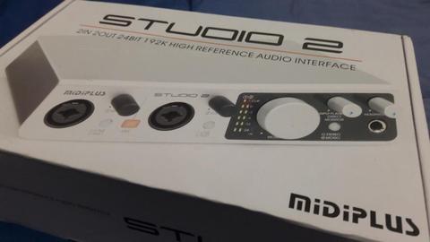 Interfaz Studio 2 Midiplus Como Nueva