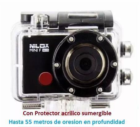 Camara Nilox Mini F Wifi Action Cam Full Hd Sumergible Depor