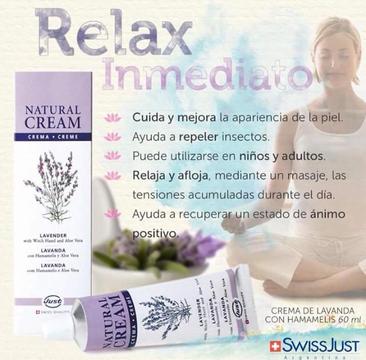 Crema Natural de Lavanda