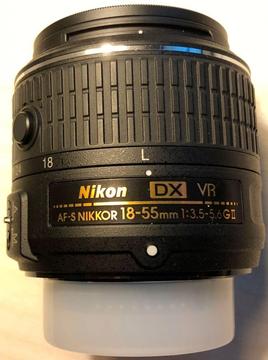 Nikon Dx Vr Afs Nikkor 1855mm 1:3.55.6 GII