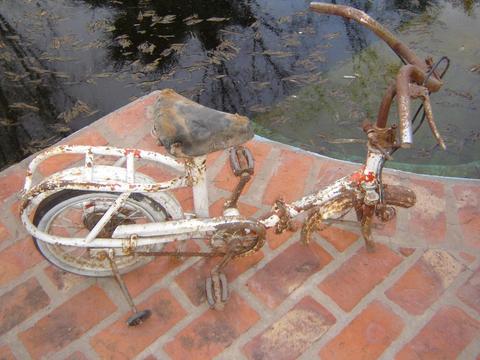 bicicleta graciela antigua para niños