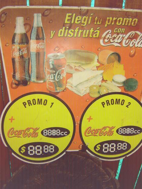 cartel de coca cola