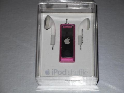 Apple ipod shuffle 2 gb pink, sin uso