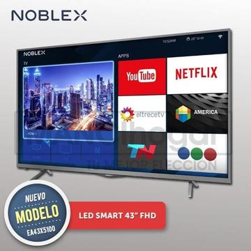 Smart Tv Led 43 Pulgadas Noblex Ea43x5100 Nuevo caja cerrada garantia !!!